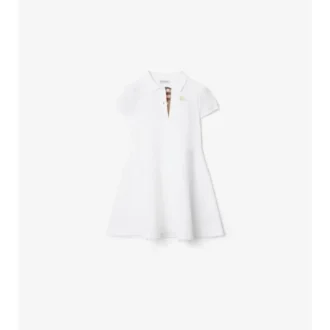 Abito a polo in cotone