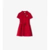 Abito a polo in cotone