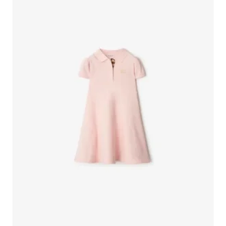 Abito a polo in cotone