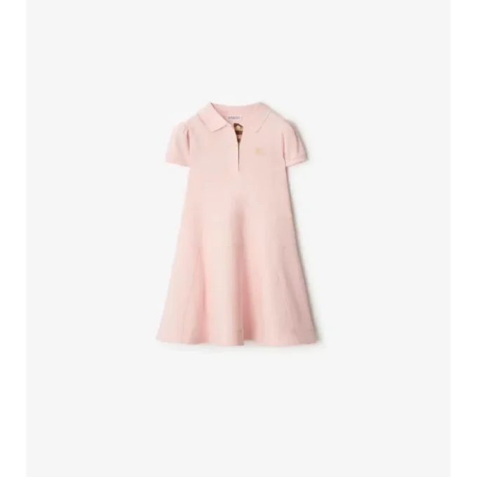 Abito a polo in cotone