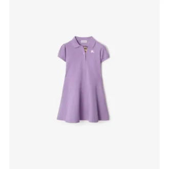 Abito a polo in cotone