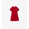 Abito a polo in cotone