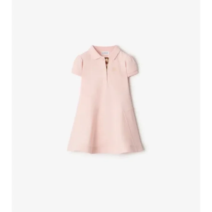 Abito a polo in cotone