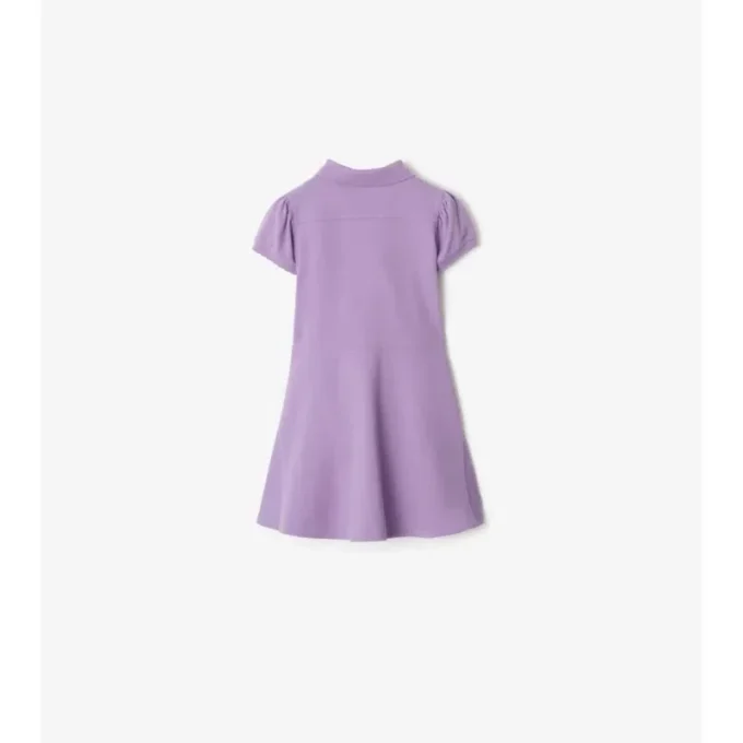 Abito a polo in cotone