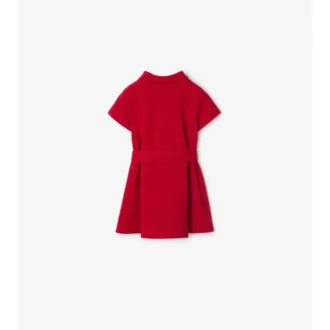 Abito a polo in cotone