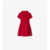 Abito a polo in cotone