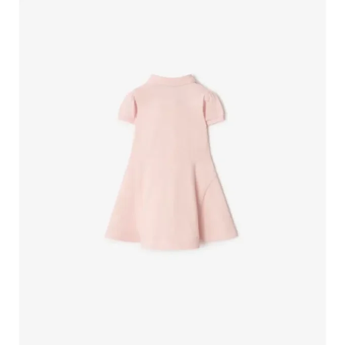 Abito a polo in cotone