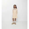 Abito in cotone con logo London Guard