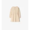 Abito in cotone con logo London Guard