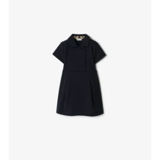 Abito trench in cotone