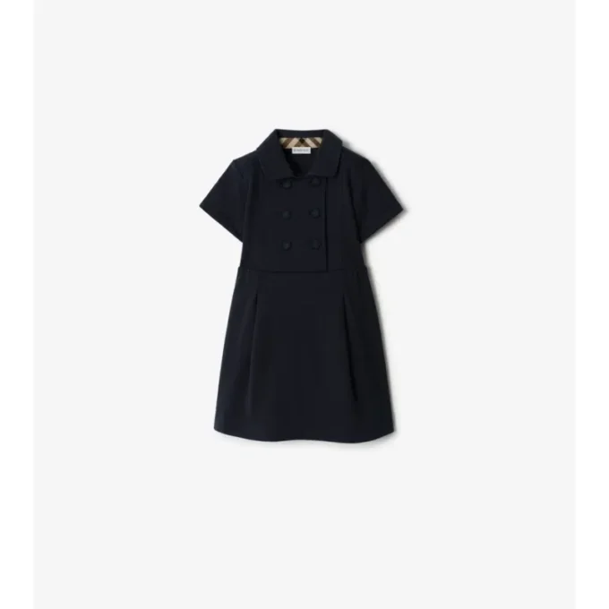 Abito trench in cotone