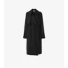 Abito trench in lana