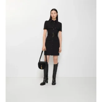 Abito trench in lana