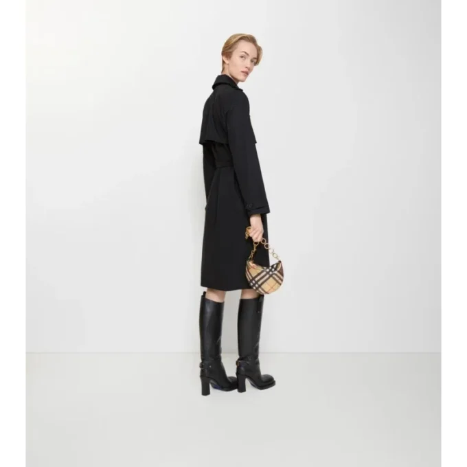 Abito trench in lana