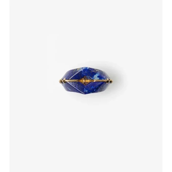 Anello cavo in lapislazzuli