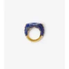 Anello cavo in lapislazzuli