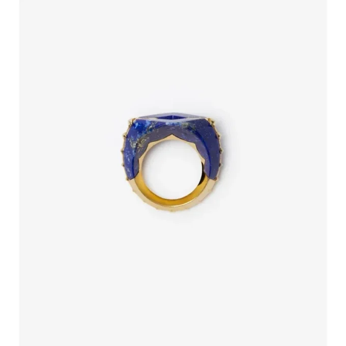 Anello cavo in lapislazzuli