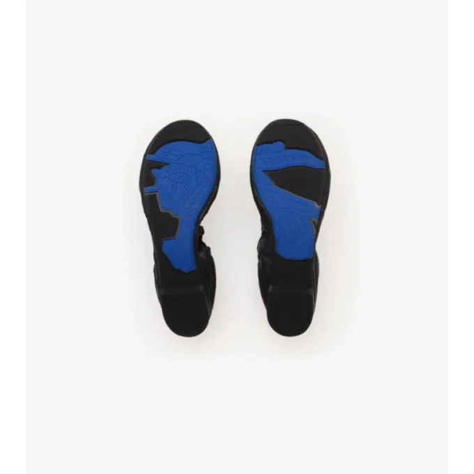 Ballerine in pelle a quadri color fulvo 