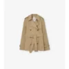 Belgravia corto in cotone leggero Trench Coat 