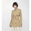 Belgravia corto in cotone leggero Trench Coat 