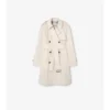 Belgravia Trench Coat in cotone leggero di media lunghezza 