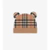 Berretto Teddy in lana e cashmere con motivo a quadri