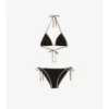 Bikini con bordi a quadri