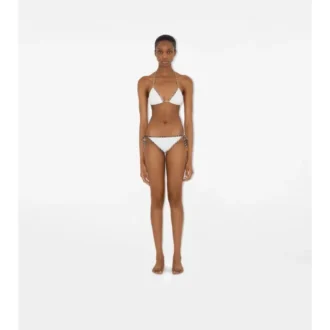 Bikini con bordi a quadri