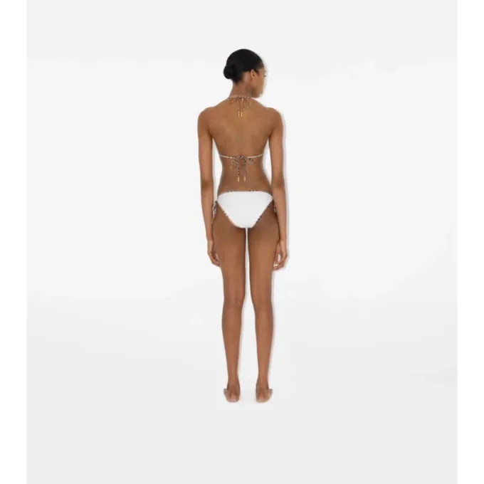 Bikini con bordi a quadri