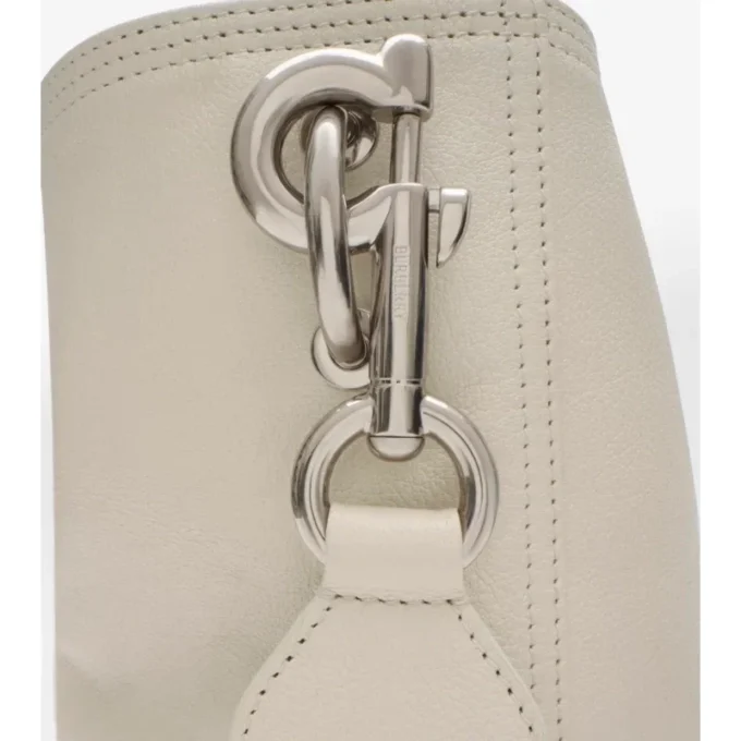 Borsa a secchiello media con clip a B 