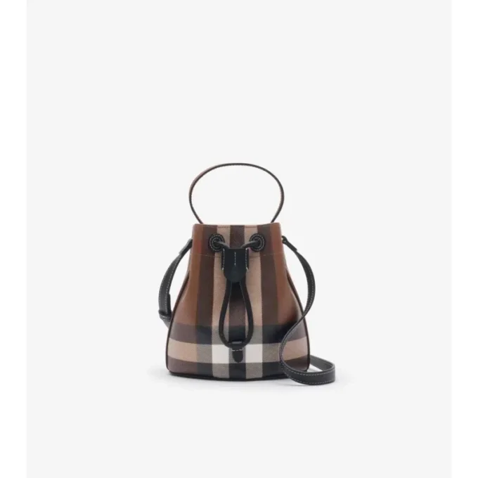 Borsa a secchiello Mini Check