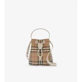 Borsa a secchiello Mini Check