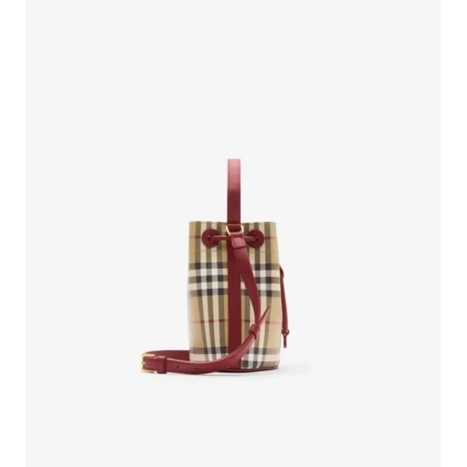 Borsa a secchiello Mini Check