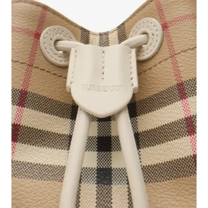 Borsa a secchiello Mini Check