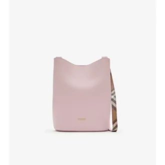 Borsa a secchiello piccola in pelle