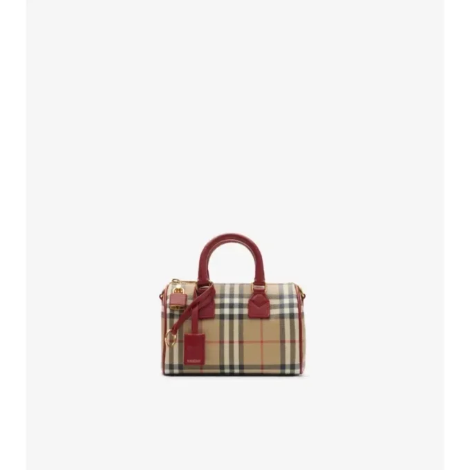 Borsa a tracolla Mini Check