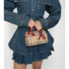Borsa a tracolla Mini Check