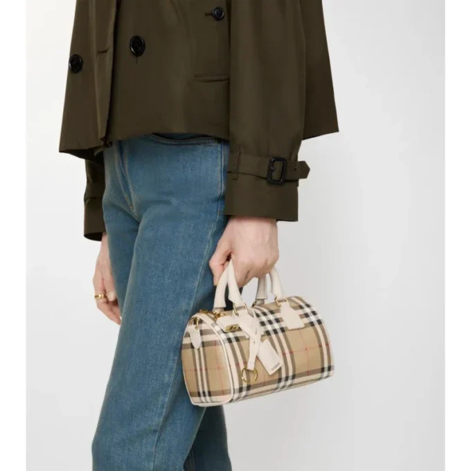 Borsa a tracolla Mini Check