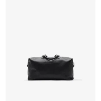 Borsa da viaggio con motivo a quadri goffrato