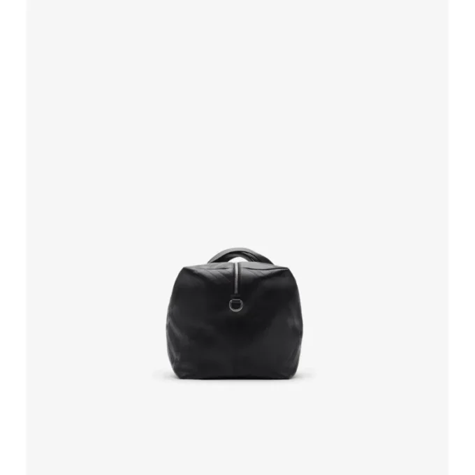 Borsa da viaggio con motivo a quadri goffrato