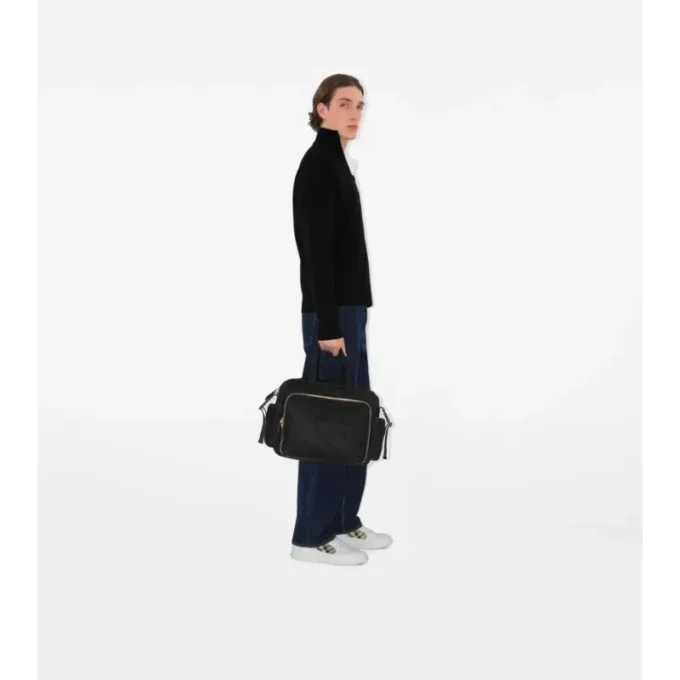 Borsa fasciatoio in nylon trapuntato