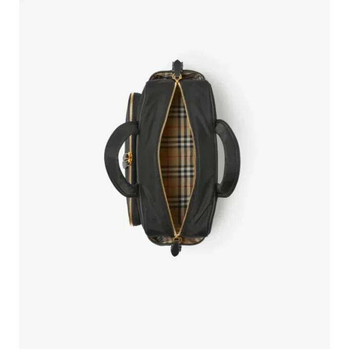 Borsa fasciatoio in nylon trapuntato