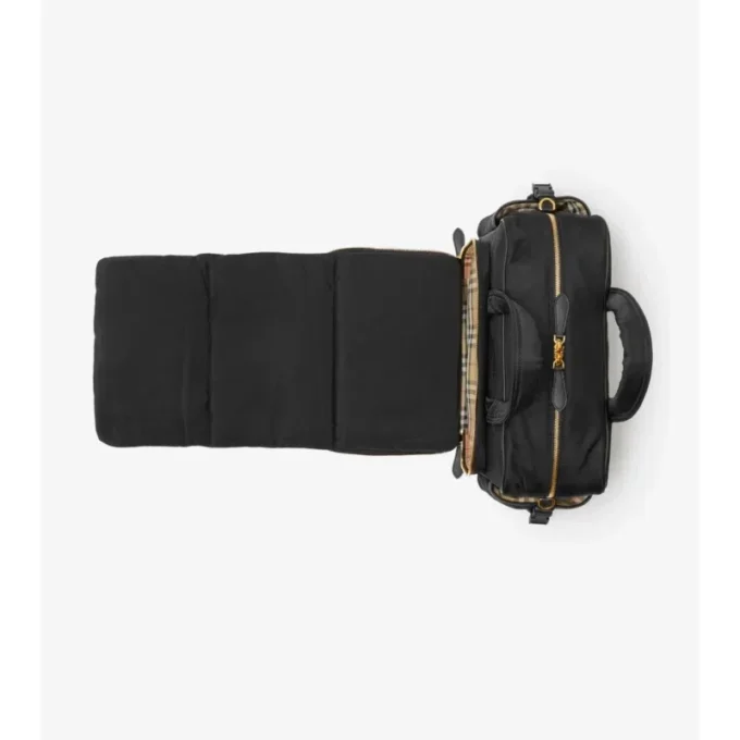 Borsa fasciatoio in nylon trapuntato