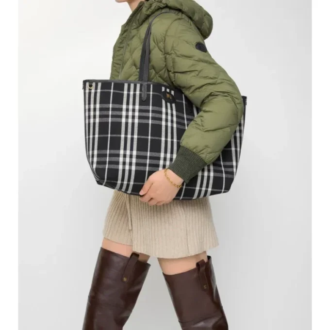 Borsa Tote Bloomsbury reversibile media 