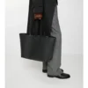 Borsa Tote Bloomsbury reversibile media 