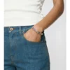 Bracciale con stampa a quadri