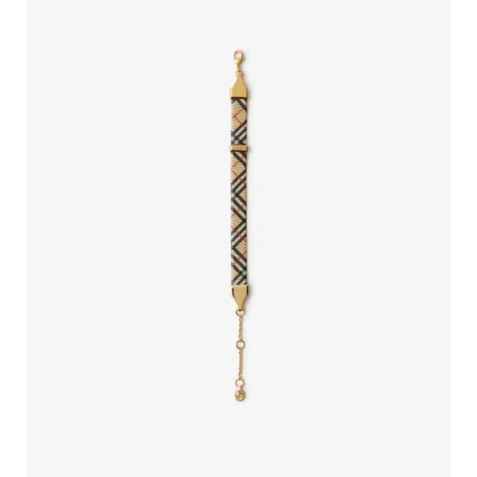 Bracciale con stampa a quadri