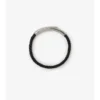 Bracciale in pelle a quadri
