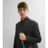 Bracciale in pelle a quadri