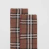 Calze in misto cotone e cashmere con motivo Vintage Check intarsiato